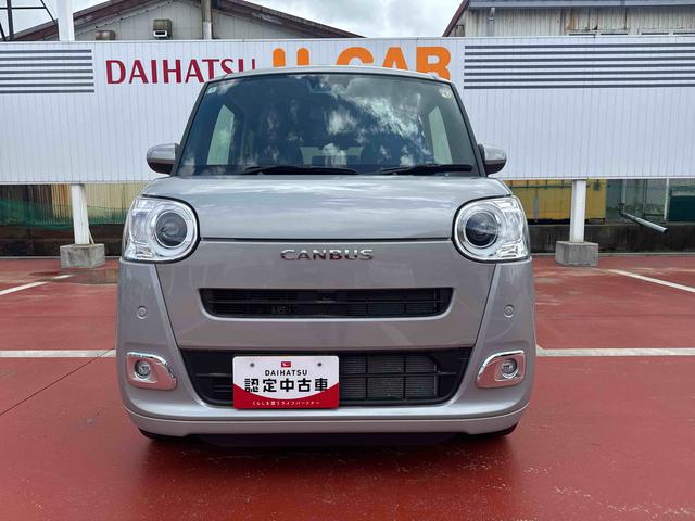 ムーヴキャンバスセオリーＧ　４ＷＤ　走行距離４２２０ｋｍ４ＷＤ　スマートアシスト　１４インチフルホイールキャップ　両側パワースライドドア　ステアリングスイッチ　プッシュボタンスタート（山形県）の中古車