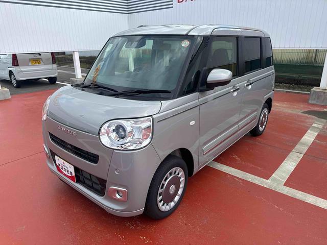 ムーヴキャンバスセオリーＧ　４ＷＤ　走行距離４２２０ｋｍ４ＷＤ　スマートアシスト　１４インチフルホイールキャップ　両側パワースライドドア　ステアリングスイッチ　プッシュボタンスタート（山形県）の中古車