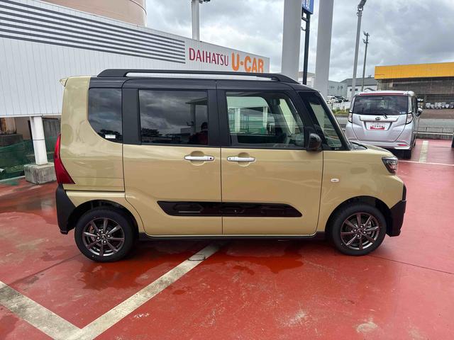 タントファンクロス 4WD 走行距離2340km4WD スマートアシスト 14インチアルミホイール 9インチディスプレイオーディオ 両側パワースライドドア ステアリングスイッチ(山形県)の中古車