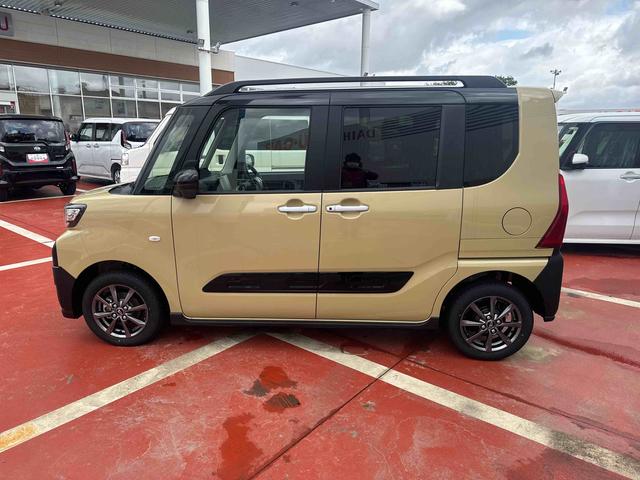 タントファンクロス 4WD 走行距離2340km4WD スマートアシスト 14インチアルミホイール 9インチディスプレイオーディオ 両側パワースライドドア ステアリングスイッチ(山形県)の中古車
