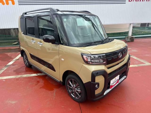 タントファンクロス 4WD 走行距離2340km4WD スマートアシスト 14インチアルミホイール 9インチディスプレイオーディオ 両側パワースライドドア ステアリングスイッチ(山形県)の中古車