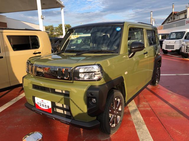 タフトＧ　ダーククロムベンチャー　２ＷＤ　走行距離２４３８ｋｍ２ＷＤ　スマートアシスト　プッシュボタンスタート　キーフリーシステム　９インチディスプレイオーディオ　電動パーキングブレーキ　アルミホイール　オートエアコン（山形県）の中古車