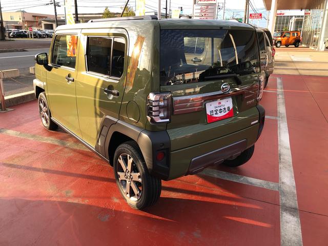 タフトＧ　ダーククロムベンチャー　２ＷＤ　走行距離２４３８ｋｍ２ＷＤ　スマートアシスト　プッシュボタンスタート　キーフリーシステム　９インチディスプレイオーディオ　電動パーキングブレーキ　アルミホイール　オートエアコン（山形県）の中古車