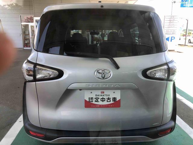 シエンタＧ　４ＷＤ　走行距離５２１８５ｋｍ４ＷＤ　スマートアシスト　オートエアコン　アルミホイール　キーフリーシステム　セパレートシート　プッシュボタンスタート（山形県）の中古車