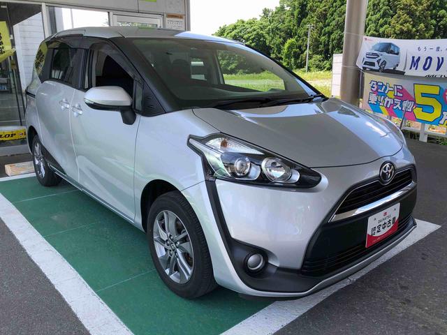 シエンタＧ　４ＷＤ　走行距離５２１８５ｋｍ４ＷＤ　スマートアシスト　オートエアコン　アルミホイール　キーフリーシステム　セパレートシート　プッシュボタンスタート（山形県）の中古車