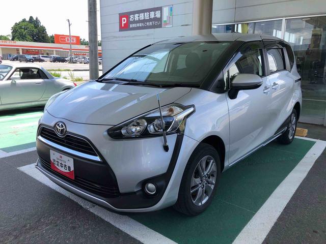 シエンタＧ　４ＷＤ　走行距離５２１８５ｋｍ４ＷＤ　スマートアシスト　オートエアコン　アルミホイール　キーフリーシステム　セパレートシート　プッシュボタンスタート（山形県）の中古車