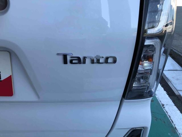 タントカスタムX 4WD 走行距離18611km4WD スマートアシスト 14インチアルミホイール ナビ 両側パワースライドドア ステアリングスイッチ プッシュボタンスタート(山形県)の中古車