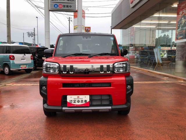 タフトG ダーククロムベンチャー 4WD 走行距離4375km4WD スマートアシスト プッシュボタンスタート キーフリーシステム 電動パーキングブレーキ フロントフォグランプ アルミホイール オートエアコン 9インチディスプレイオーディオ(山形県)の中古車