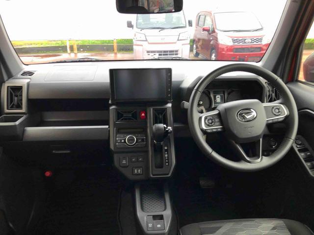 タフトG ダーククロムベンチャー 4WD 走行距離4375km4WD スマートアシスト プッシュボタンスタート キーフリーシステム 電動パーキングブレーキ フロントフォグランプ アルミホイール オートエアコン 9インチディスプレイオーディオ(山形県)の中古車
