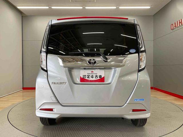 ルーミーカスタムＧスマキー　禁煙　ナビ　キーフリー　点検記録簿　エアバック　アルミホイール　ＥＴＣ　１オーナー　ＡＢＳ　衝突回避　運転席助手席エアバック（宮城県）の中古車