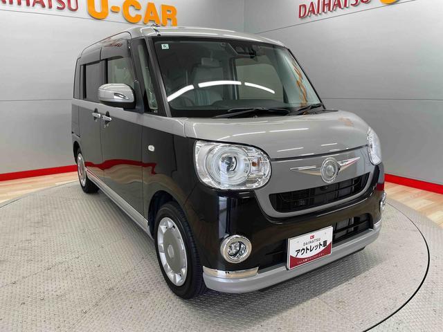 ムーヴキャンバスＧメイクアップ　ＳＡIII記録簿　ＥＴＣ車載器　ワンオーナー　キーフリー　スマートキー＆プッシュスタート　４ＷＤ　禁煙車　ナビ（宮城県）の中古車