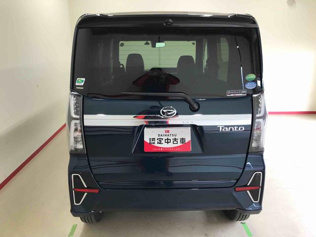 タントカスタムＲＳ４ＷＤ　スマートアシスト（ダイハツ予防安全機能）　クルーズコントロール　純正ナビ／ドライブレコーダー　パノラマモニター　ＥＴＣ　両側パワースライドドア　運転席・助手席シートヒーター（秋田県）の中古車