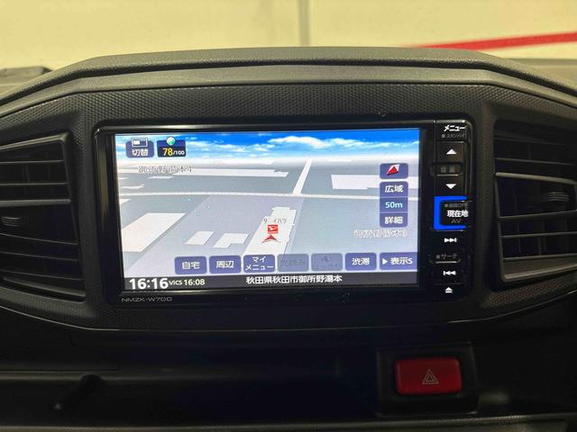 ミライースL SAIII4WD 純正ナビ バックカメラ キーレスエントリー ハロゲンヘッドライト マニュアルエアコン オートライト コーナーセンサー VSC(横滑り防止機能) スマートアシスト(予防安全装置)(秋田県)の中古車