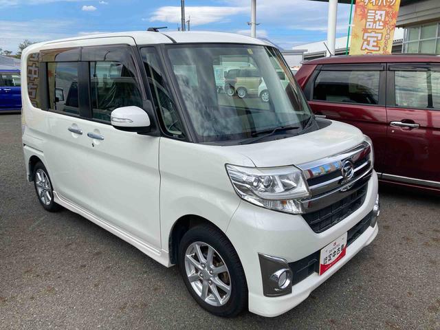 タントカスタムＸ４ＷＤ　ＣＶＴ　ナビゲーション（岩手県）の中古車