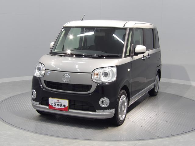 ムーヴキャンバスＧメイクアップ　ＳＡIII４ＷＤ　ＬＥＤヘッドライト　両側パワースライドドア　プッシュボタンスタート　イモビライザー機能付きキーフリーシステム　置き楽ボックス　フルオートエアコン　衝突回避支援システムスマートアシスト（岩手県）の中古車