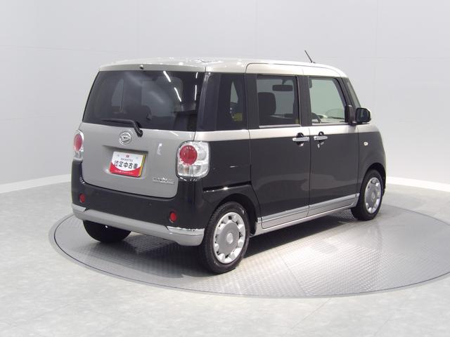 ムーヴキャンバスＧメイクアップ　ＳＡIII４ＷＤ　ＬＥＤヘッドライト　両側パワースライドドア　プッシュボタンスタート　イモビライザー機能付きキーフリーシステム　置き楽ボックス　フルオートエアコン　衝突回避支援システムスマートアシスト（岩手県）の中古車