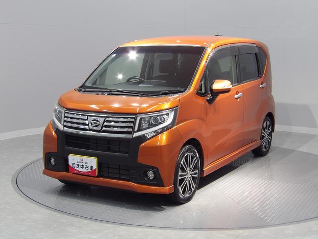 ムーヴカスタム　ＲＳ４ＷＤ　ターボ　エアコン　パワステ　パワーウィンドウ　　ＣＤチューナー　スマートキー　ダブルエアバッグ　ＡＢＳ　オートエアコン　ＬＥＤヘッドライト　アルミホイール（岩手県）の中古車