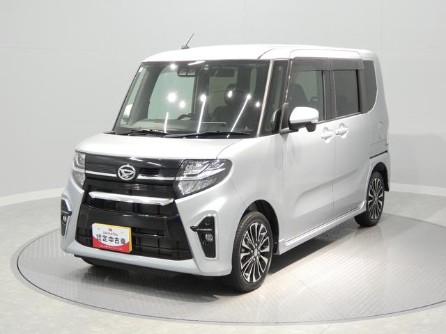 タントカスタムＲＳ４ＷＤ　９インチメモリーナビ　パノラマモニター　ＥＴＣ　両側パワースライドドア　ターボ　ＬＥＤヘッドライト　スマートアシスト　アルミホイール　運転席シートヒーター（岩手県）の中古車