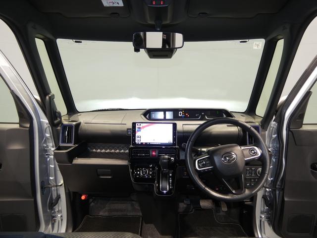 タントカスタムＲＳ４ＷＤ　９インチメモリーナビ　パノラマモニター　ＥＴＣ　両側パワースライドドア　ターボ　ＬＥＤヘッドライト　スマートアシスト　アルミホイール　運転席シートヒーター（岩手県）の中古車