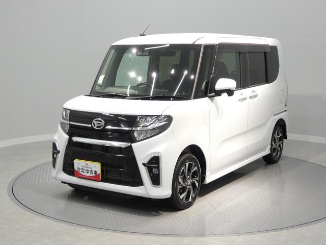 タントカスタムX4WD スマートアシスト CDチューナー 両側パワースライドドア LEDヘッドライト シートヒーター クリアランスソナー(岩手県)の中古車