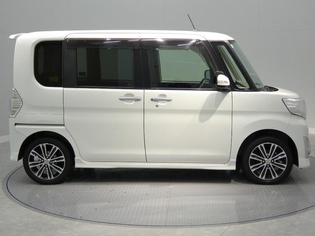 タント 中古車 カスタムＲＳ　ＳＡ４ＷＤ　ターボ　ナビ　バックカメラ　フルセグＴＶ　両側パワースライドドア　社外　エンジンスターター　スマートアシスト　キーフリー　ＬＥＤヘッドライト　１５インチアルミホイール