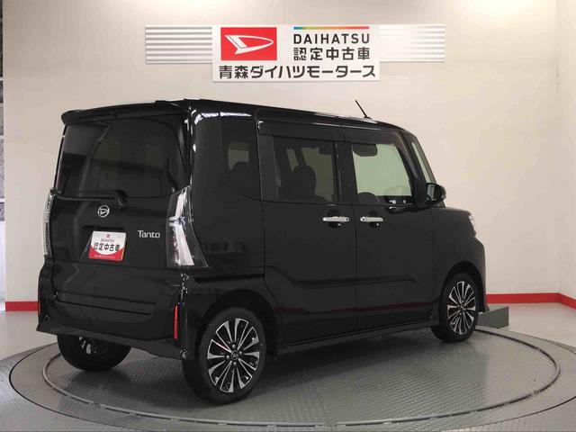 タントカスタムＲＳターボ　４ＷＤ　アルミホイール　スマートキー　ＡＢＳ　キーフリーシステム　エアバッグ（青森県）の中古車