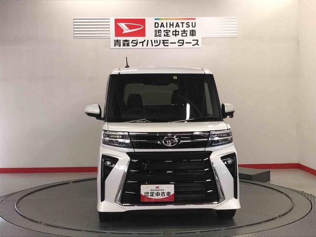 タントカスタムＲＳターボ　４ＷＤ　アルミホイール　スマートキー　ＡＢＳ　キーフリーシステム　エアバッグ　ナビ付（青森県）の中古車