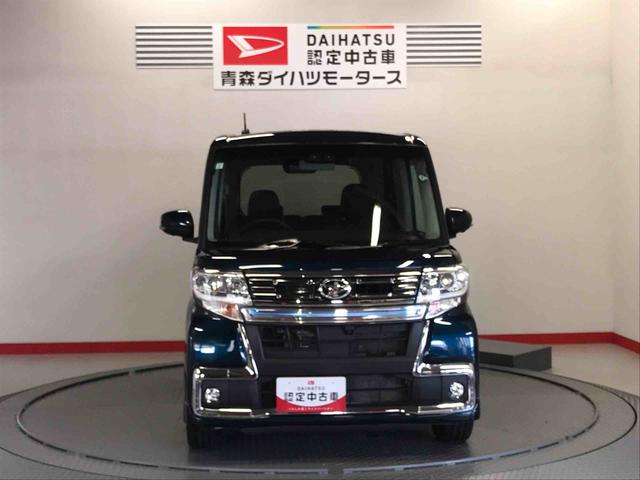 タントカスタムＲＳ　トップエディションＶＳ　ＳＡIIIキーフリー　４ＷＤ　ナビ　アルミホイール　スマートキー　ターボ付（青森県）の中古車