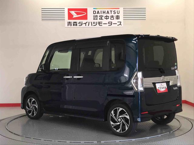 タントカスタムＲＳ　トップエディションＶＳ　ＳＡIIIキーフリー　４ＷＤ　ナビ　アルミホイール　スマートキー　ターボ付（青森県）の中古車