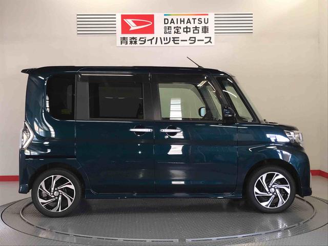 タントカスタムＲＳ　トップエディションＶＳ　ＳＡIIIキーフリー　４ＷＤ　ナビ　アルミホイール　スマートキー　ターボ付（青森県）の中古車