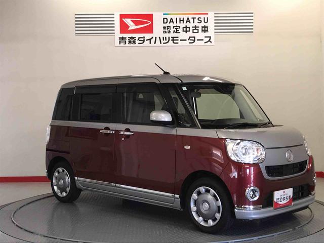 ムーヴキャンバスＧブラックインテリアリミテッド　ＳＡIIIキーフリーシステム　ナビ　４ＷＤ　スマートキー（青森県）の中古車