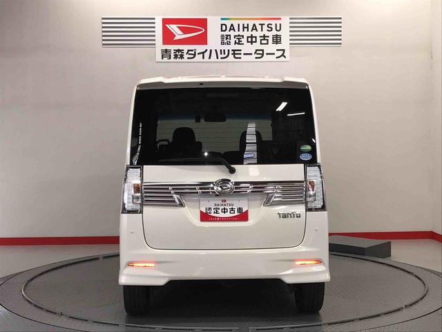 タントカスタムＲＳ　トップエディションＳＡIIIターボエンジン　スマートキー　キーフリー　４ＷＤ　アルミホイール　ＡＢＳ　エアバッグ（青森県）の中古車