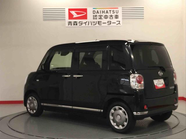 ムーヴキャンバスＧブラックインテリアリミテッド　ＳＡIIIキーフリーシステム　ナビ　４ＷＤ　スマートキー（青森県）の中古車