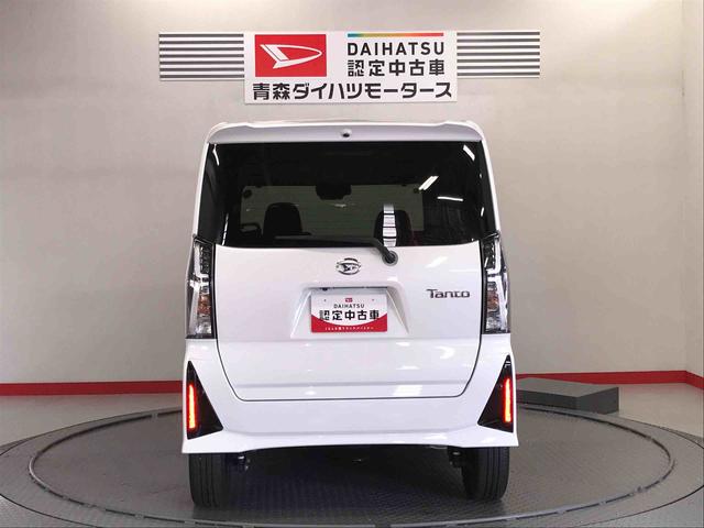 タントカスタムＲＳターボエンジン　ナビ付き　キーフリーシステム　４ＷＤ　スマートキー　ＡＢＳ　アルミホイール　エアバッグ（青森県）の中古車