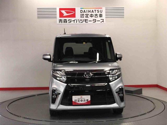 タントカスタムＲＳターボ車　キーフリーシステム　ナビ取付　４ＷＤ　アルミホイール　スマートキー　ＡＢＳ　エアバッグ（青森県）の中古車