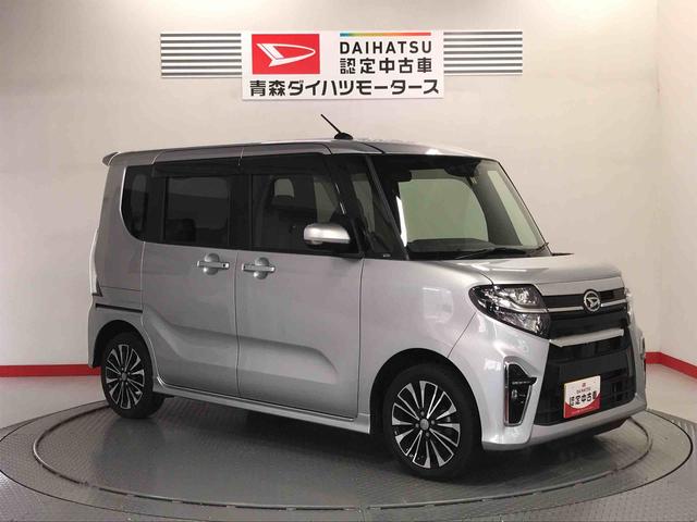 タントカスタムＲＳターボ車　キーフリーシステム　ナビ取付　４ＷＤ　アルミホイール　スマートキー　ＡＢＳ　エアバッグ（青森県）の中古車