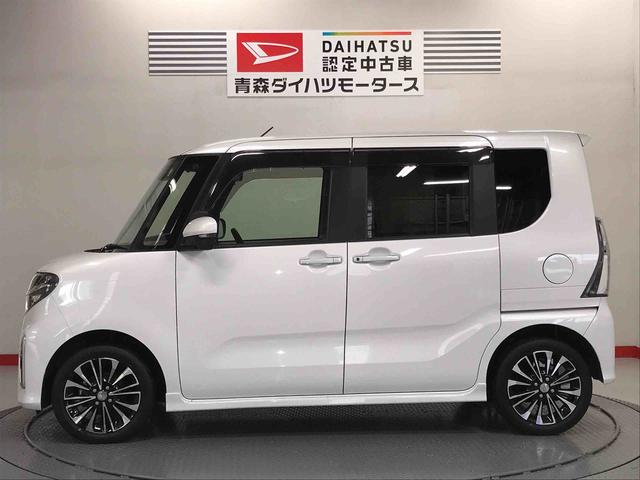 タントカスタムＲＳセレクションキーフリーシステム　ＥＴＣ　４ＷＤ　スマートキー　アルミホイール　ＡＢＳ　ターボ（青森県）の中古車