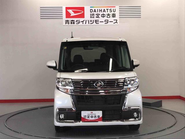 タントカスタムＸ　トップエディションリミテッドＳＡIIIＡＢＳ　キーフリー　アルミホイール　スマートキー　４ＷＤ　ナビ付（青森県）の中古車