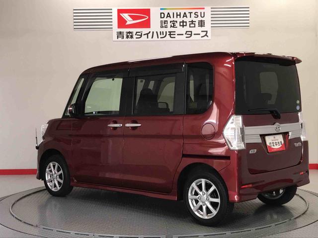 タントカスタムＸキーフリー　スマートキー　ＡＢＳ　エアバッグ　４ＷＤ　アルミホイール　ナビ（青森県）の中古車