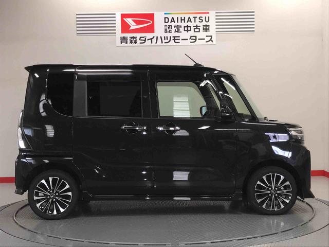 タントカスタムＲＳターボ車　キーフリーシステム　４ＷＤ　アルミホイール　スマートキー　ＡＢＳ　エアバッグ（青森県）の中古車