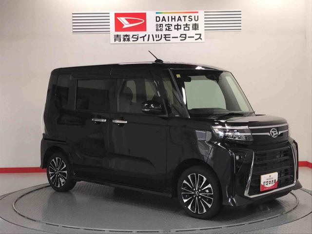 タントカスタムＲＳターボ車　キーフリーシステム　４ＷＤ　アルミホイール　スマートキー　ＡＢＳ　エアバッグ（青森県）の中古車