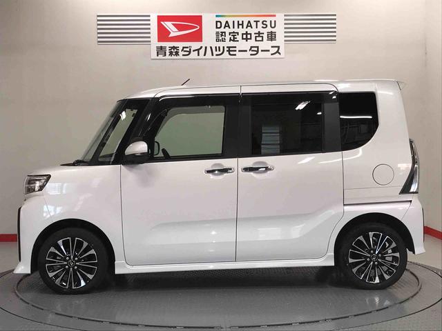 タントカスタムＲＳターボ車　キーフリーシステム　４ＷＤ　アルミホイール　スマートキー　ＡＢＳ　エアバッグ（青森県）の中古車