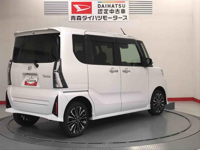 タントカスタムＲＳターボ車　キーフリーシステム　４ＷＤ　アルミホイール　スマートキー　ＡＢＳ　エアバッグ（青森県）の中古車