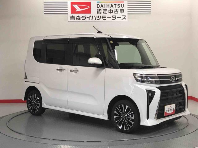 タントカスタムＲＳターボ車　キーフリーシステム　４ＷＤ　アルミホイール　スマートキー　ＡＢＳ　エアバッグ（青森県）の中古車