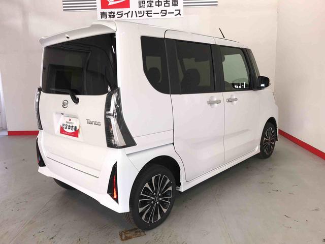 タントカスタムＲＳターボ車　キーフリーシステム　４ＷＤ　アルミホイール　スマートキー　ＡＢＳ　エアバッグ（青森県）の中古車