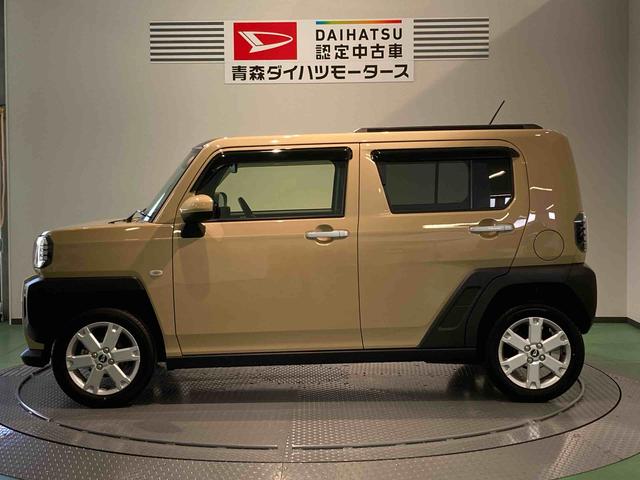 タフトGAW 前後誤発進抑制機能 車線逸脱防止 パノラマルーフ キーフリーシステム 4WD エアバック スマートキー オートマチックハイビーム ABS(青森県)の中古車