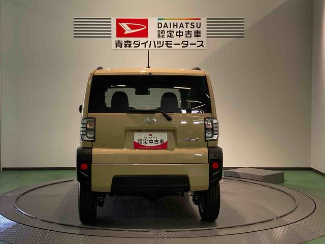 タフトGAW 前後誤発進抑制機能 車線逸脱防止 パノラマルーフ キーフリーシステム 4WD エアバック スマートキー オートマチックハイビーム ABS(青森県)の中古車