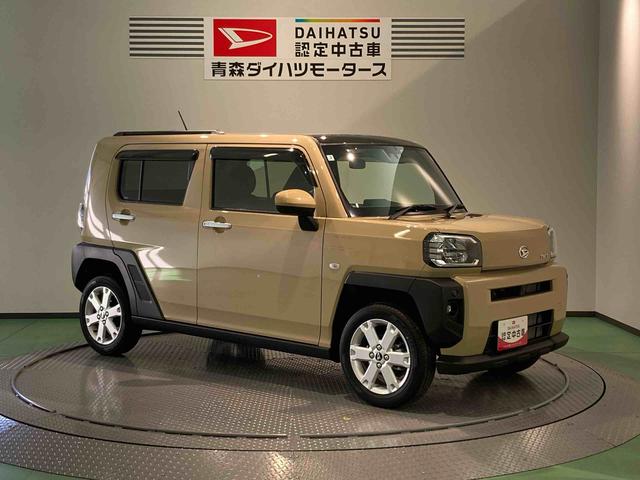 タフトGAW 前後誤発進抑制機能 車線逸脱防止 パノラマルーフ キーフリーシステム 4WD エアバック スマートキー オートマチックハイビーム ABS(青森県)の中古車