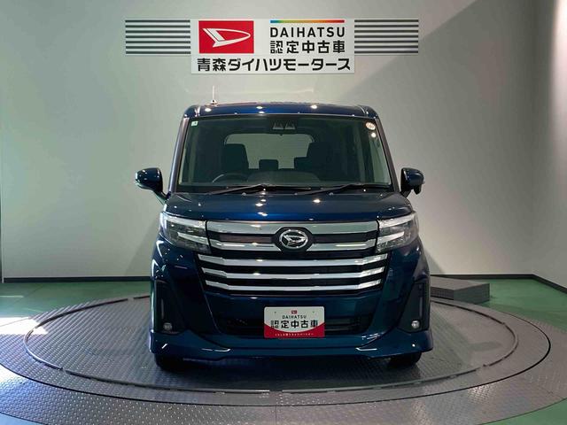 トールカスタムＧオートハイビーム　スマートキー　キーフリー　ＡＢＳ　４ＷＤ　レーンアシスト　ＴＶ　アルミホイール　衝突回避支援ブレーキ機能（青森県）の中古車