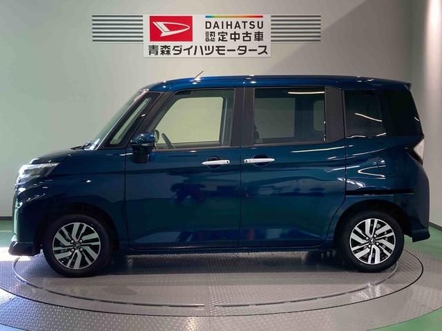 トールカスタムＧオートハイビーム　スマートキー　キーフリー　ＡＢＳ　４ＷＤ　レーンアシスト　ＴＶ　アルミホイール　衝突回避支援ブレーキ機能（青森県）の中古車